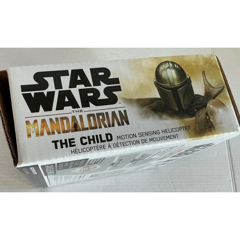 World Tech Toys Star Wars The Mandalorian The Child Motion Sensing IR Helicopter